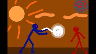 My First Film Its Anime Stickam Fight Blue Vs Red