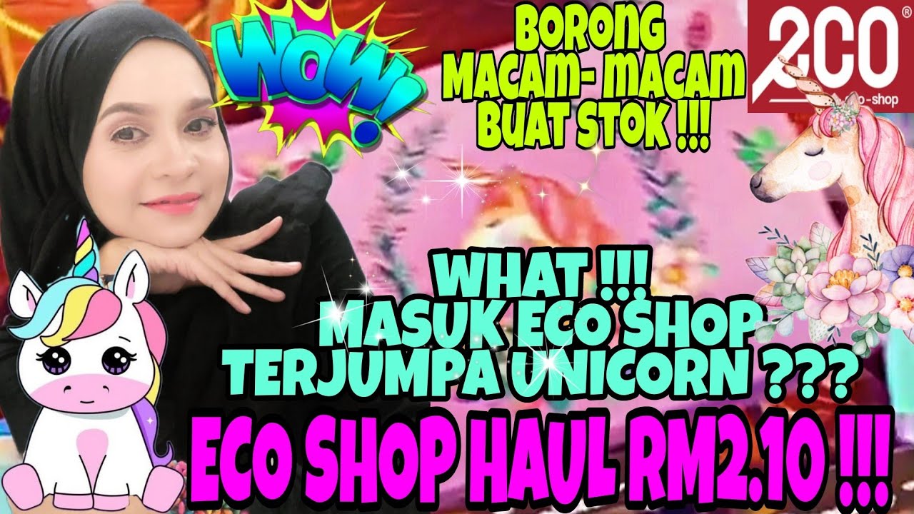 Eco Shop Haul | What !!! Eco Shop Bela Unicorn ???