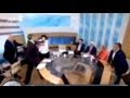 مناظرة تلفزيونية في اليونان تتحول الى اعتداء عنيف