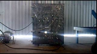 Methane gas explosion