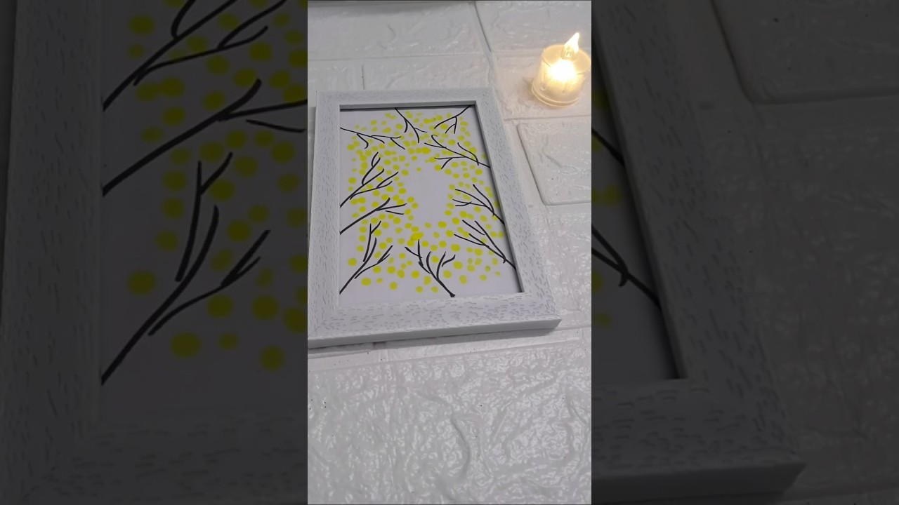 Easy DIY Paper Drawing 🖼🎨🖌|#shorts #diy #viral #art #photo #viral #trending #viraltoday |Rose Savvy