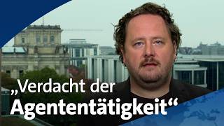 „Ein spektakulärer Fall“, ARD-Reporter zur Festnahme von Ex-BND-Chef Hanning