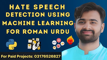 Cyber Abuse Detection using Machine Learning for Roman Urdu | NLP Project | CS619 Final Year Project