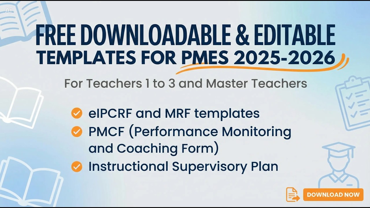 Pmes Layout FREE DOWNLOADABLE AND EDITABLE TEMPLATES FOR PMES 2026 - YouTube