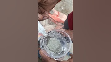 ACC Gold Water Shield Cement Quality Test