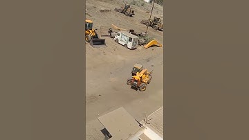 JCB Telehandler Rotating Experiment in ground #jcbmachine #jcbvideo #shorts#shortvideo #telehandler