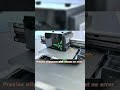 4 industrial I3200 heads! 🏭 Watch the vision-guided 6090 UV Printer's precision.