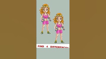 Find four differences,Spot The Difference #783 puzzle