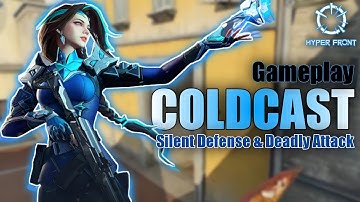 BEST HYPER FRONT HERO IS COLDCAST ?!! TRICKS FOR USING COLDCAST SKILL | HYPER FRONT GAMEPLAY