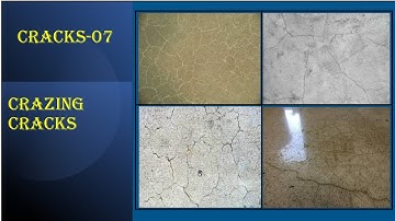 CRACKS 007-Crazing in Concrete