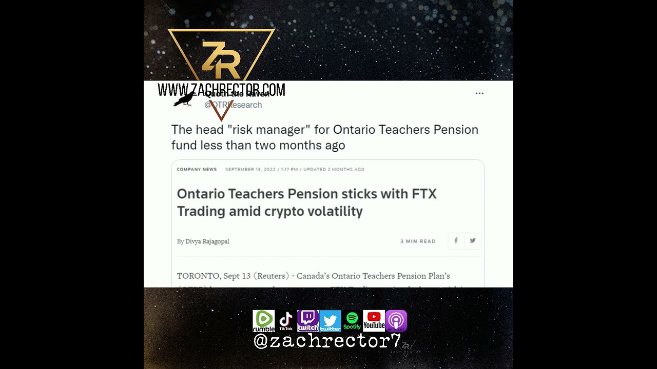 rewrite this title in 20 words or less (do not provide multiple options): Ontario Teachers Pension FTX