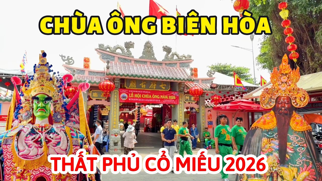 Chùa Ông Biên Hòa Đồng Nai - Thất Phủ Cổ Miếu Chuẩn Bị Lễ Hội Nghinh Ông Quan Công Năm 2026 | SaLaTV