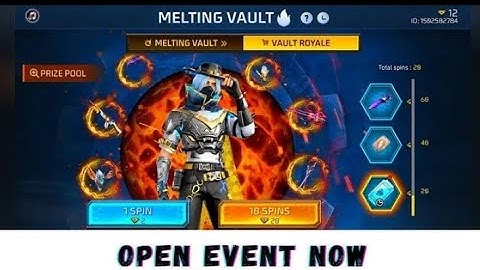 HOW TO OPEN MELTING VAULT EVENT?🤔 OPEN EVENT NOW😃🔥