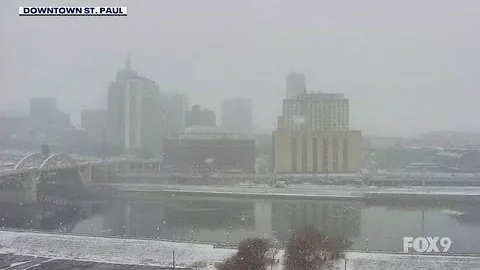 Minnesota snow storm livestream - Dec. 10