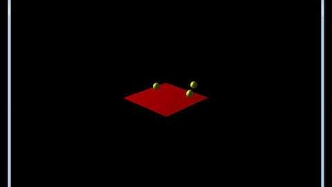 3D bouncing ball demo
