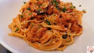 Recette de spaghettis au fruits de mer