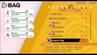 Where to find Galarica Twigs in Pokémon Sword and Shield: Isle of Armor DLC