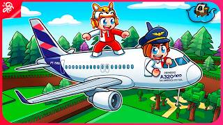 CRIEI UM AIRBUS A320 NO BUILD A BOAT ROBLOX