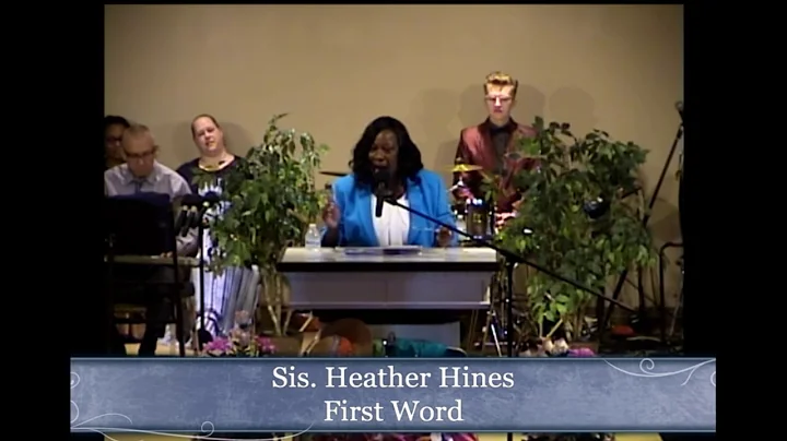 5/14/17: Sis. Heather Hines 5 Spot
