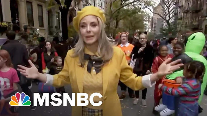 Stephanie Ruhle Shares The Joy While Hosting Hallo...
