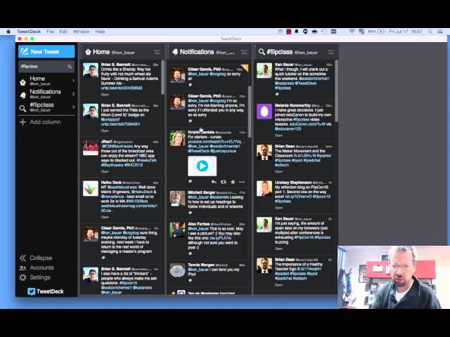 TweetDeck Quick Demo for Mitch