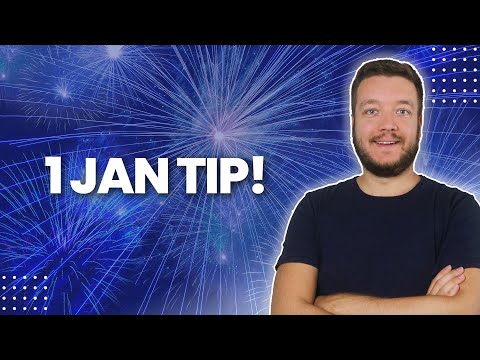 🎆 Reminder: Doe dit VANDAAG op 1 JANUARI 🎆