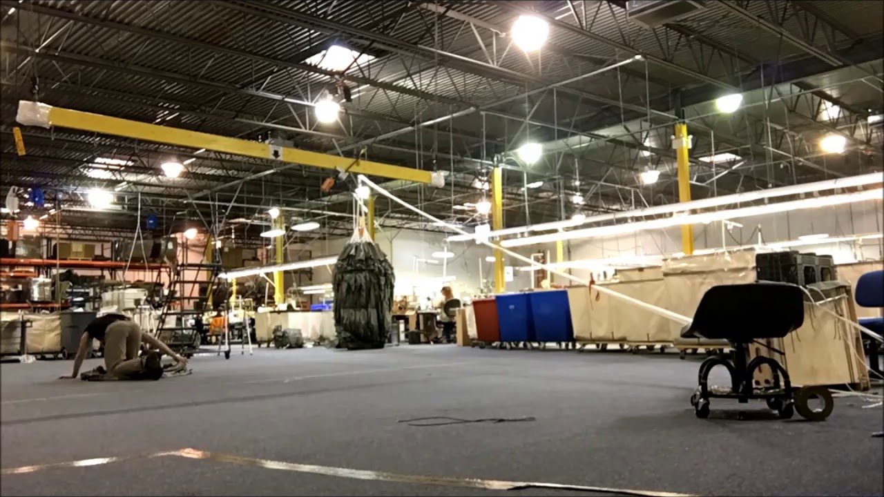 Packing Time Lapse of Airborne Systems GPADS