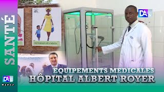 Équipements médicaux  l’Hôpital Albert Royer a réceptionné le tout 1er appareil de la sous...