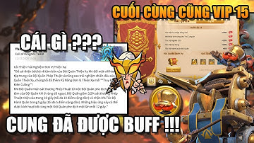 CUỐI CÙNG THÌ CUNG ĐÃ CÓ ĐỢT BUFF ĐẦU TIÊN !!!! VÀ MÀN TIÊU GEMS LÊN VIP 15 SAU ~800 NGÀY CHƠI !!!