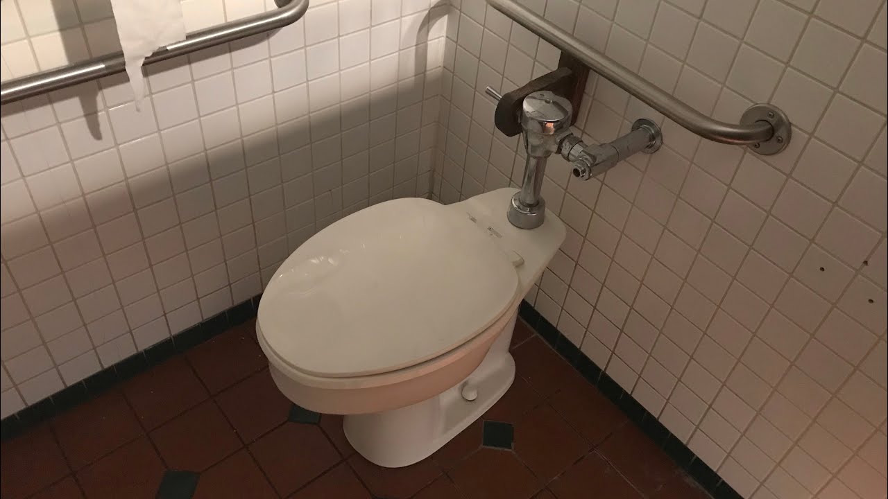 Comfort Height 1988 American Standard Cadet Toilet on Flushometer YouTube
