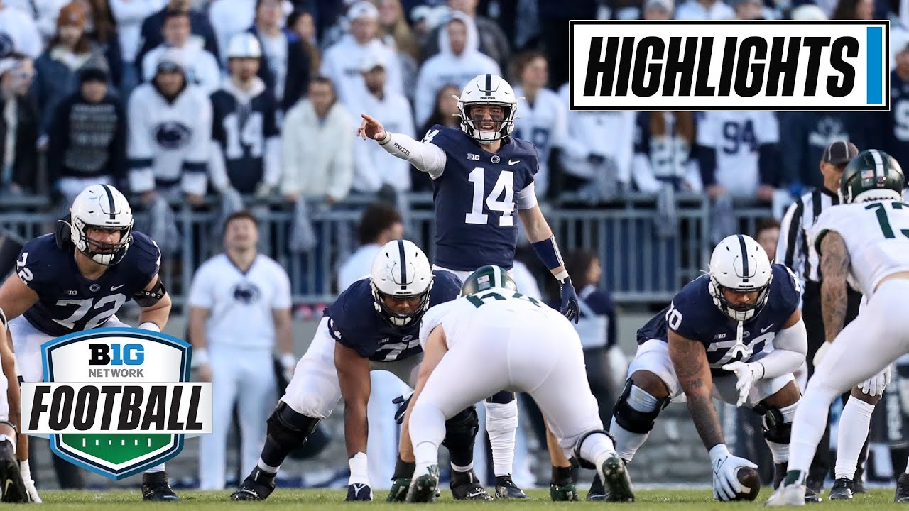 Michigan State at Penn State | Extended Highlights | Big Ten Football |  Nov. 26, 2022 - YouTube