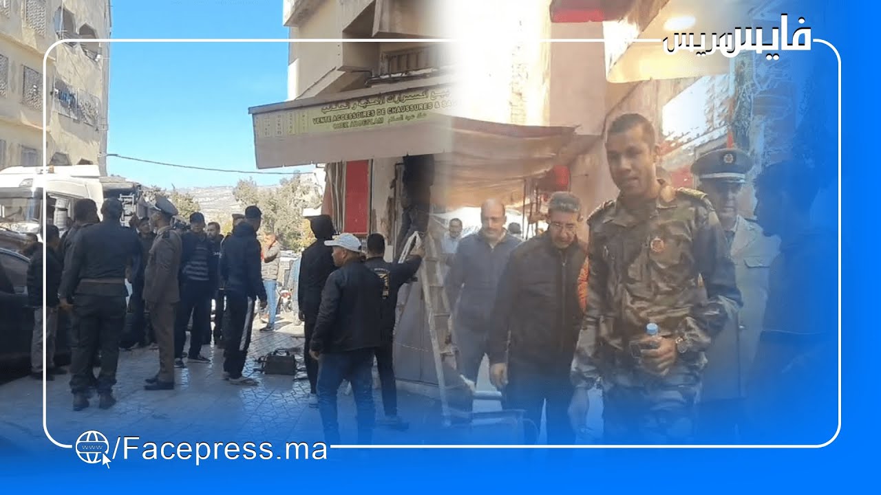 فاس:نايضة بسيدي بوجيدة وقائد ملحقة الجنانات يستخدم الطراكس وكاين غير هرس دكدك وحتى واحد مفوق القانون