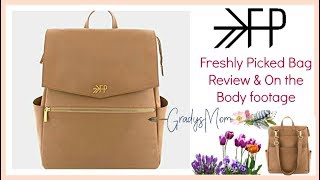 FRESHLY PICKED Bag Review & On the Body for size reference