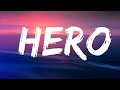 Alan Walker - Hero (Lyrics) ft. Sasha Alex Sloan Lyrics Video