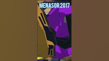 Menasor evolution (1985-2017)