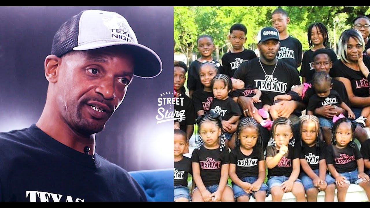 Charleston White on black man with 34 kids by MULTIPLE Baby Mamas "That