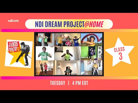 NDI at Home: DREAM Creative Movement, Class 3 (Jul 21, 2020)