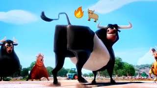 مونتاج/Montag | مواجهة🔥 الرقص بين الخيول 🐎والثيران🐂 فلم ferdinand