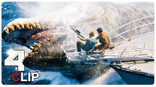 Mosasaurus Attacks The Boat Scene | JURASSIC WORLD REBIRTH (NEW 2025) Movie CLIP 4K