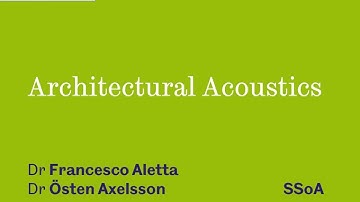 Architectural Acoustics SSoA