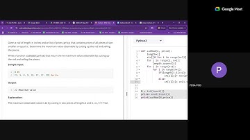 Week 9 Live Coding Session
