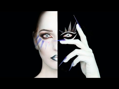 Positively Negative | Face Paint + Digital Art Tutorial