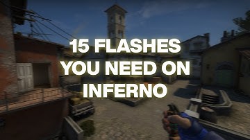 Top 15 CS:GO Flashes for Inferno | 2022