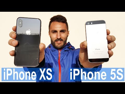 iPhone 5S vs iPhone XS Camera-5 년 비교 2019