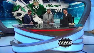 NHL Tonight: Bishop leads Stars: Ben Bishop turns aside 34 out of 35 Predators shots  Apr 17,  2019