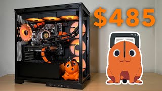 Building a Black and Orange PC | Chainsaw Man