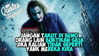 TERBARU Quotes bijak berkelas versi joker Lagu lay lay lay