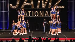 JAMZ 2013 Youth Nationals   1338 Charter Oak Jr Pee Wee Cheer