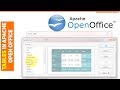 Open Office Tutorial Tables