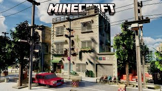 Building the Most Realistic Japanese Town in Minecraft